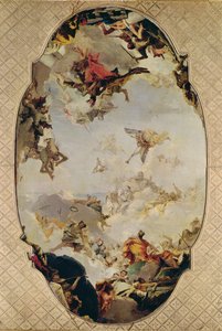 Sketch for The Apotheosis of the Pisani Family (detail)
